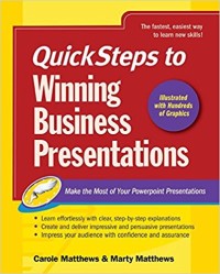 Image of QUICK STEPS TO WINNING BUSINESS PRESENTATIONS