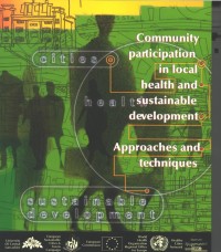 Image of E-BOOK : COMMUNITY PARTICIPATION IN LOCAL HEALTH AND SUSTAINABLE DEVELOPMENT