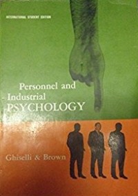 Image of PERSONNEL AND INDUSTRIAL PSYCHOLOGY