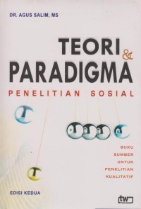 Image of TEORI & PARADIGMA PENELITIAN SOSIAL