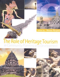 Image of THE ROLE OF HERITAGE TOURISM IN COMMUNITY PLANNING AND DEVELOPMENT