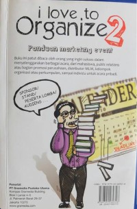 Image of I LOVE TO ORGANIZE 2 (PANDUAN MARKETING EVENT)