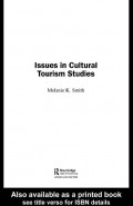 EBOOK : ISSUES IN CULTURAL TOURISM STUDIES