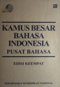 KAMUS BESAR BAHASA INDONESIA PUSAT BAHASA - EDISI KEEMPAT
