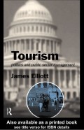 EBOOK : TOURISM - Politics and public sector management