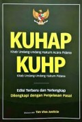 KUHAP DAN KUHP EDISI TERBARU DAN TERLENGKAP