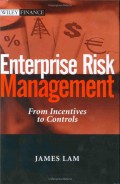 E-BOOK : ENTERPRISE RISK MANAGEMENT FROM INCENTIVES TO CONTROLS